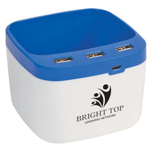 Load image into Gallery viewer, USB<br>Desk Caddy/Charging Station