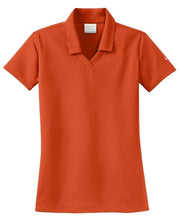 Load image into Gallery viewer, Ladies Nike Golf Micropique Polo-Team Orange