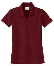 Load image into Gallery viewer, Ladies Nike Golf Micropique Polo-Team Red