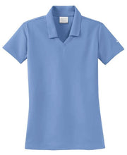 Load image into Gallery viewer, Ladies Nike Golf Micropique Polo-Valor Blue