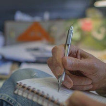 Load image into Gallery viewer, Zebra F-701 <br>Stainless Steel Pen