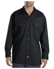 Load image into Gallery viewer, Dickies Long-Sleeve Work Shirt-Black