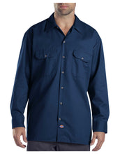 Load image into Gallery viewer, Dickies Long-Sleeve Work Shirt-Dark Navy