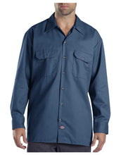 Load image into Gallery viewer, Dickies Long-Sleeve Work Shirt-Navy
