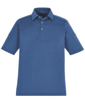 Load image into Gallery viewer, Ash City Extreme Men's Fluid Melange Polo-Nautical Blue