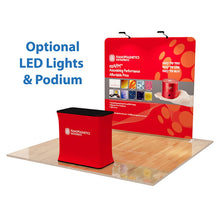 Load image into Gallery viewer, 8 Foot Tension Fabric Display - Full Booth Package