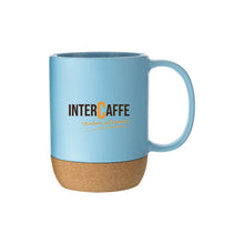Load image into Gallery viewer, Beck Ceramic/Cork Mug - Light Blue