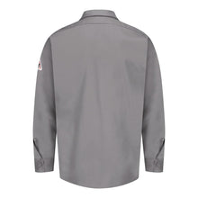 Load image into Gallery viewer, Bulwark Excel FR Work Shirt - Silver Grey - Back