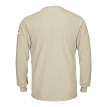 Load image into Gallery viewer, Bulkwark FR Long-Sleeve Tee - Khaki - Back