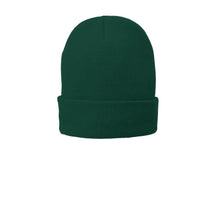 Load image into Gallery viewer, Fleece Lined Beanie Cap-Athletic Green