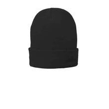 Load image into Gallery viewer, Fleece Lined Beanie Cap-Black