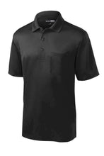 Load image into Gallery viewer, Men's Cornerstone Snag-Proof Pocket Polo-Black