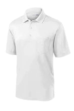 Load image into Gallery viewer, Men's Cornerstone Snag-Proof Pocket Polo-White