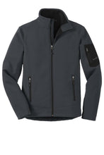 Load image into Gallery viewer, Eddie Bauer Men's Rugged Ripstop Softshell-Grey Steel Black