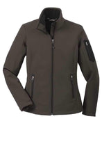 Load image into Gallery viewer, Eddie Bauer Ladies Rugged Ripstop Softshell-Canteen Grey Black