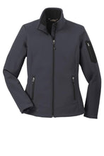 Load image into Gallery viewer, Eddie Bauer Ladies Rugged Ripstop Softshell-Grey Steel Black
