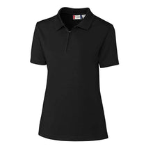 Load image into Gallery viewer, Clique Ladies Malmo Snag-Proof Zip Polo-Black