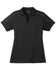 Load image into Gallery viewer, Ladies Sport-Tek Micropique Polo-Black/True Royal