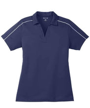Load image into Gallery viewer, Ladies Sport-Tek Micropique Polo-True Navy/White