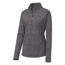 Load image into Gallery viewer, Ladies' Sport-Tek Reflective Heather 1/2-Zip