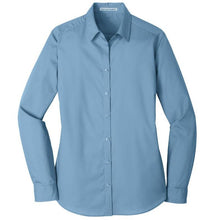 Load image into Gallery viewer, Ladies' Port Authority <br>Carefree Poplin Shirt