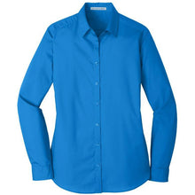Load image into Gallery viewer, Ladies' Port Authority <br>Carefree Poplin Shirt