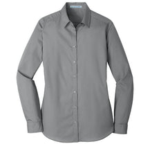 Load image into Gallery viewer, Ladies' Port Authority <br>Carefree Poplin Shirt