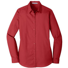 Load image into Gallery viewer, Ladies' Port Authority <br>Carefree Poplin Shirt