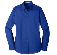 Load image into Gallery viewer, Ladies' Port Authority <br>Carefree Poplin Shirt