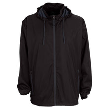 Load image into Gallery viewer, Vansport Men's Packable Club Jacket - Black/Dark Grey
