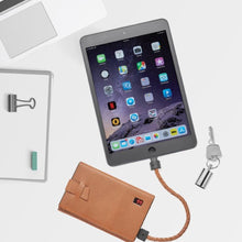 Load image into Gallery viewer, Nathan 2-in-1 <br>Charging Cable/Key Ring