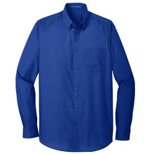 Load image into Gallery viewer, Men's Tall Port Authority Carefree Poplin Shirt