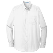 Load image into Gallery viewer, Men's Tall Port Authority Carefree Poplin Shirt