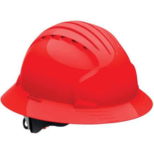 Load image into Gallery viewer, Evolution 6161 Full Brim Hard Hat-Red