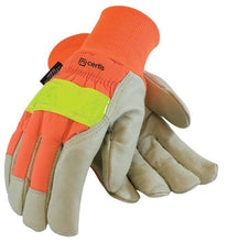 Load image into Gallery viewer, Insulated Pigskin Hi-Vis Glove